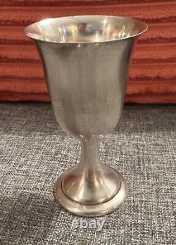 Vintage Alvin Lullaby Sterling Silver S250 Footed Wine Goblet 4.75