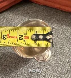 Vintage Alvin Lullaby Sterling Silver S250 Footed Wine Goblet 4.75