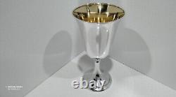 Vintage Alvin M157 Sterling Silver Gold Wash Cup Goblet 6 5/8 5.007ozt 155.70g