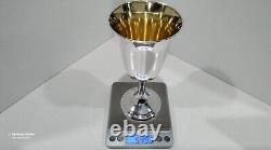 Vintage Alvin M157 Sterling Silver Gold Wash Cup Goblet 6 5/8 5.007ozt 155.70g