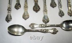 Vintage Alvin Manufacturing Co. Sterling Silver Flatware 10 Piece Set C2427