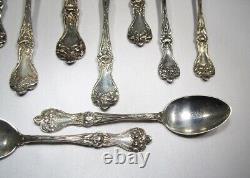 Vintage Alvin Manufacturing Co. Sterling Silver Flatware 10 Piece Set C2427