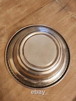 Vintage Alvin STERLING silver SMALL BOWL DISH 79g B1001
