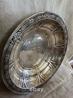 Vintage Alvin STERLING silver SMALL BOWL DISH 90 Grams Engraved Candy B1501