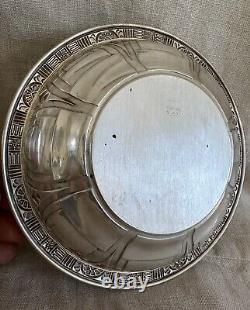 Vintage Alvin STERLING silver SMALL BOWL DISH 90 Grams Engraved Candy B1501