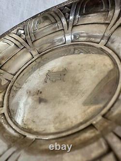 Vintage Alvin STERLING silver SMALL BOWL DISH 90 Grams Engraved Candy B1501