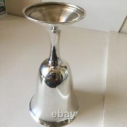 Vintage Alvin Sterling S249 Silver Water Goblet 6 1/2 Tall No Monogram