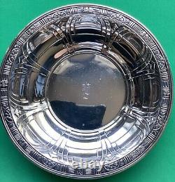 Vintage Alvin Sterling Silver BOWL DISH 83 Grams Engraved Candy B1501 5 3/4