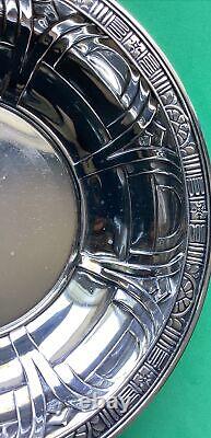 Vintage Alvin Sterling Silver BOWL DISH 83 Grams Engraved Candy B1501 5 3/4