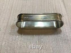Vintage Alvin Sterling Silver Napkin Ring N60 No Monogram Lot of 13