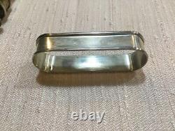Vintage Alvin Sterling Silver Napkin Ring N60 No Monogram Lot of 13