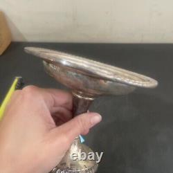 Vintage Alvin Sterling Silver Pedestal 6.4 Ounces Compote Candy Dish S43