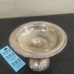 Vintage Alvin Sterling Silver Pedestal 6.4 Ounces Compote Candy Dish S43