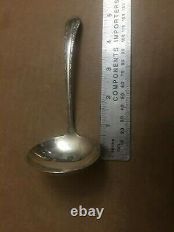 Vintage Alvin Sterling Silver Romantique Sauce or Gravy Ladle Serving Piece