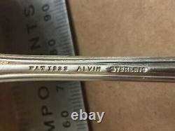 Vintage Alvin Sterling Silver Romantique Sauce or Gravy Ladle Serving Piece