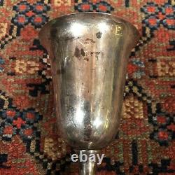 Vintage Alvin Sterling Silver S249 Wine Water Goblet NO Monogram