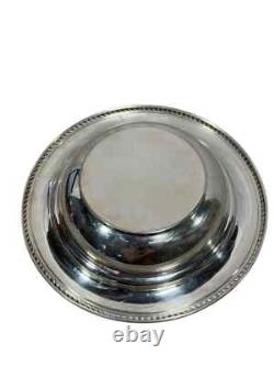 Vintage Alvin Sterling Silver Serving Bowl S235 240 grams