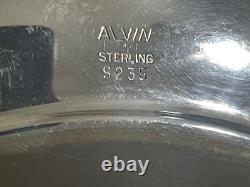 Vintage Alvin Sterling Silver Serving Bowl S235 240 grams