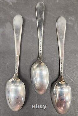 Vintage Alvin Sterling Silver Spoons