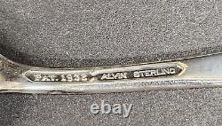 Vintage Alvin Sterling Silver Spoons
