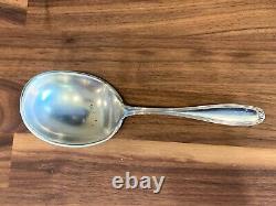 Vintage Antique Alvin Co. William Penn Sterling Silver Large Serving Spoon 9¼