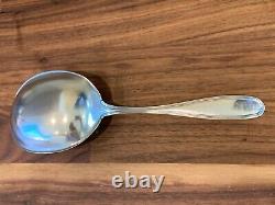 Vintage Antique Alvin Co. William Penn Sterling Silver Large Serving Spoon 9¼