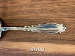 Vintage Antique Alvin Co. William Penn Sterling Silver Large Serving Spoon 9¼