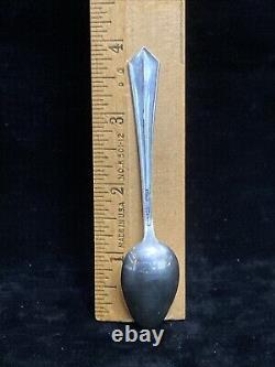 Vintage Lot Of 12 Sterling Alvin 4 Espresso Chocolate Dessert Spoons Coffee JB7