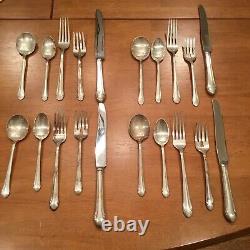 Vintage ONE Sterling Silverware Alvin Romantique 5 Piece Place Setting 1933