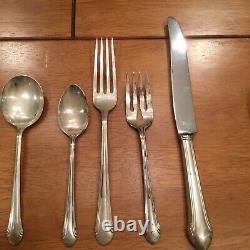 Vintage ONE Sterling Silverware Alvin Romantique 5 Piece Place Setting 1933