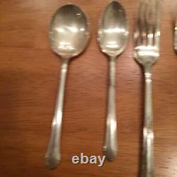 Vintage ONE Sterling Silverware Alvin Romantique 5 Piece Place Setting 1933