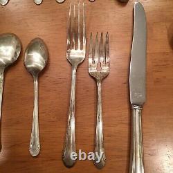 Vintage ONE Sterling Silverware Alvin Romantique 5 Piece Place Setting 1933