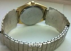 Vintage Sterling Silver 12k Gold Filled Alvin Yazzie Navajo Wristwatch Lugs Tips