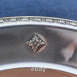 Vintage Sterling Silver Candy Dish Soup Bowl Made By Alvin 9 1/4 Dia Beautiful