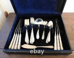 Vintage Sterling Silver Flatware ALVIN / GORHAM BRIDAL BOUQUET 30 Piece Set