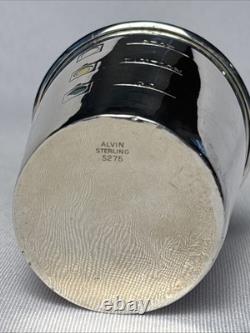 Vintage Sterling Silver Stoplight Jigger, Shot Glass #S275 by Alvin