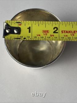 Vintage Sterling Silver Stoplight Jigger, Shot Glass #S275 by Alvin