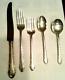 Vintage Sterling Silverware Alvin5 Piece Place Setting Chased Romantique