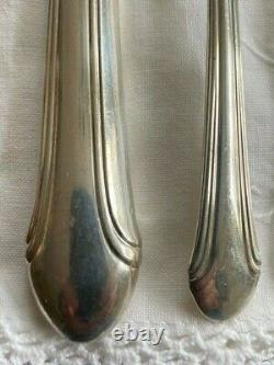 Vintage Sterling Silverware Alvin Romantique 5 Piece Place Setting 1933