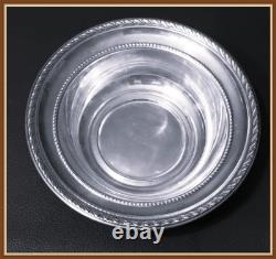 Vintage (sterling Silver) Alvin Sterling 5-1/4 Nut/ Bon-bon Bowl Dish