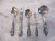 Vivaldi Alvin Sterling Silver Flatware 5pc Hostess Set- Ladle/lemon/sugar/butter