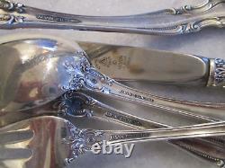 Vivaldi Alvin Sterling Silver Flatware 5pc Hostess Set- Ladle/lemon/sugar/butter