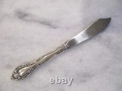 Vivaldi Alvin Sterling Silver Flatware 5pc Hostess Set- Ladle/lemon/sugar/butter