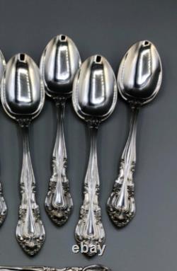Vivaldi by Alvin Sterling Silver Flatware set of 4 Oval Soup Spoons 6 7/8