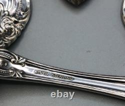 Vivaldi by Alvin Sterling Silver Flatware set of 4 Oval Soup Spoons 6 7/8