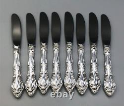 Vivaldi by Alvin Sterling Silver Flatware set of 8 Butter Spreaders 6 3/8