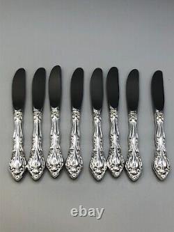 Vivaldi by Alvin Sterling Silver Flatware set of 8 Butter Spreaders 6 3/8