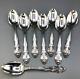 Vivaldi By Alvin Sterling Silver Flatware Set Of 8 Oval Soup Spoons 6 7/8