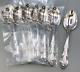 Vivaldi By Alvin Sterling Silver Flatware Set Of 8 Oval Soup Spoons 6 7/8