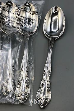 Vivaldi by Alvin Sterling Silver Flatware set of 8 Oval Soup Spoons 6 7/8